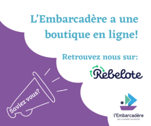 La recyclerie L’Embarcadère a une boutique en ligne !